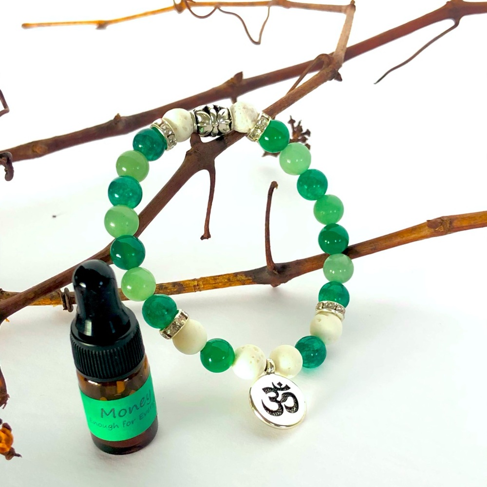 “Money” Diffuser Bracelet - Small 6”